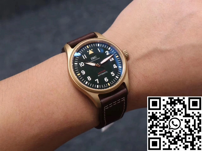 IWC Pilot Spitfire IW326802 MKS Factory Black Dial Snug 1917