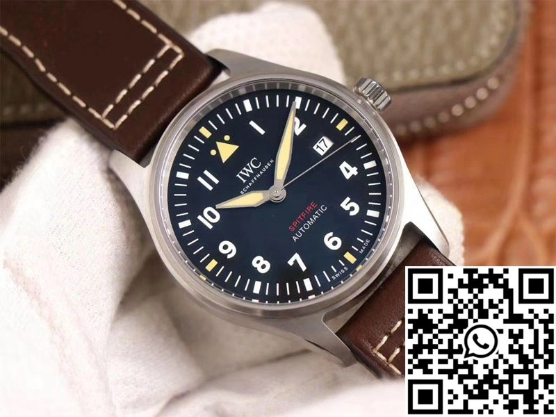 Neat IWC Pilot Spitfire IW326803 MKS Factory Black Dial 1936