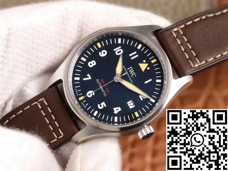 Neat IWC Pilot Spitfire IW326803 MKS Factory Black Dial 1936