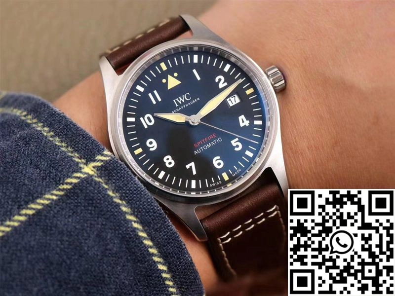 Neat IWC Pilot Spitfire IW326803 MKS Factory Black Dial 1936