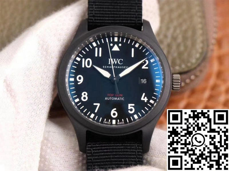 IWC Pilot Top Gun IW326901 MKS Factory Black Ceramic Fashionable 1914