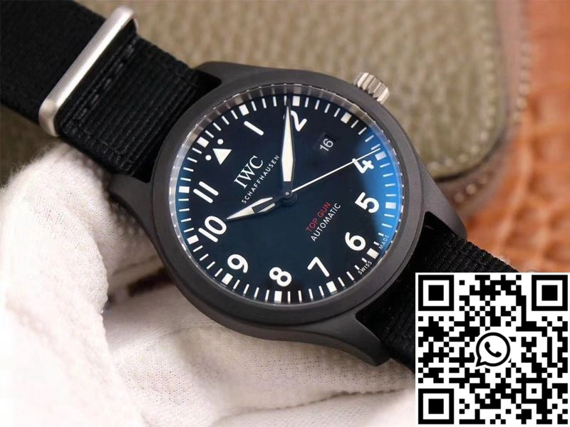 IWC Pilot Top Gun IW326901 MKS Factory Black Ceramic Fashionable 1914