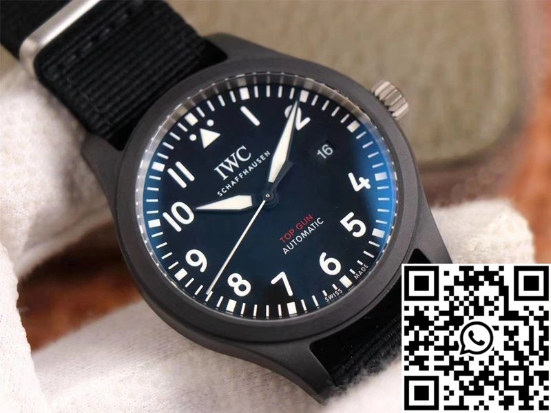 IWC Pilot Top Gun IW326901 MKS Factory Black Ceramic Fashionable 1914