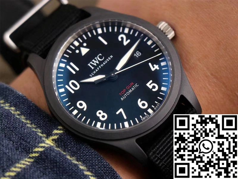 IWC Pilot Top Gun IW326901 MKS Factory Black Ceramic Fashionable 1914