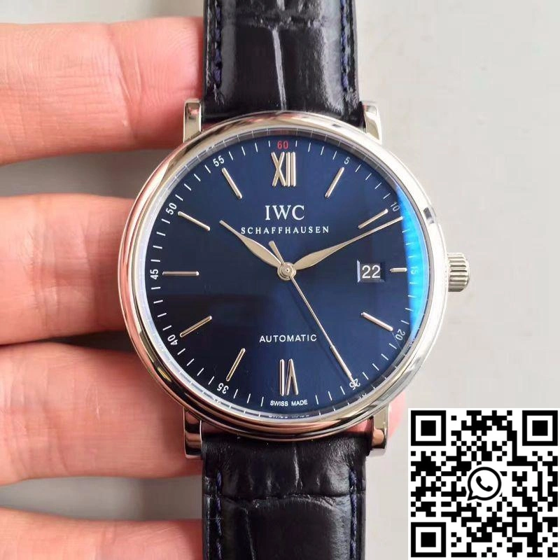 Sophisticated IWC Portofino Automatic IW356502 MKS Factory Blue Dial 1949