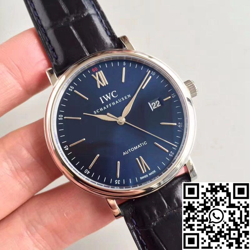 Sophisticated IWC Portofino Automatic IW356502 MKS Factory Blue Dial 1949