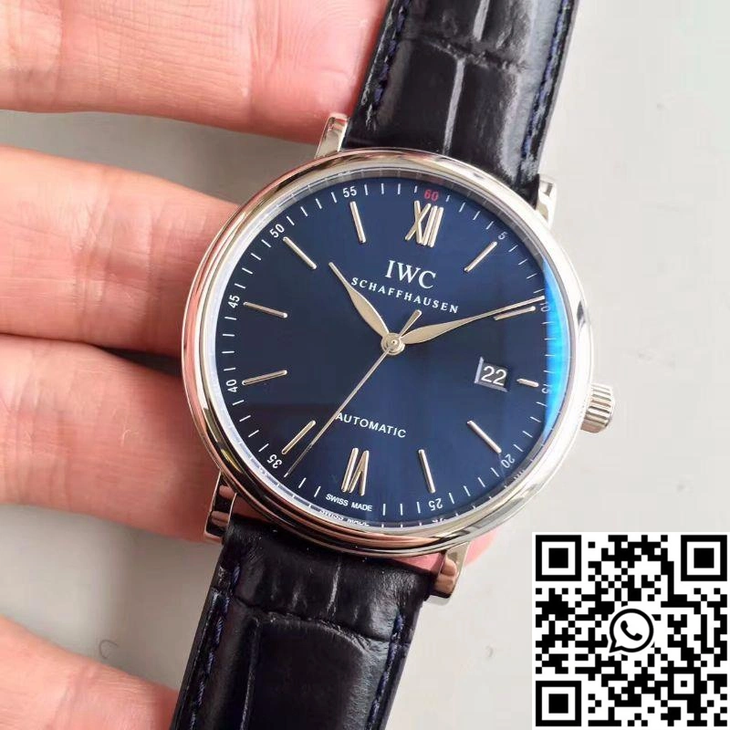 Sophisticated IWC Portofino Automatic IW356502 MKS Factory Blue Dial 1949