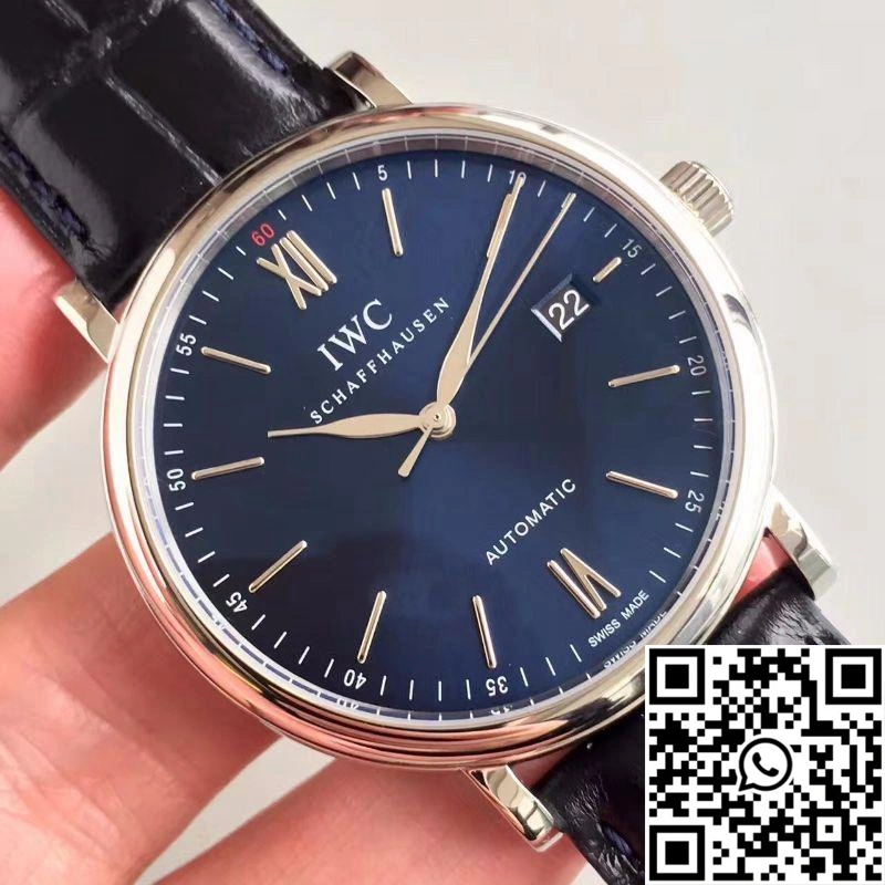 Sophisticated IWC Portofino Automatic IW356502 MKS Factory Blue Dial 1949