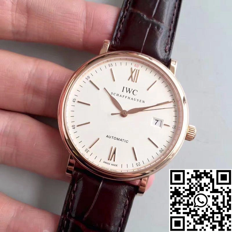 IWC Portofino Automatic IW356504 MKS Factory White Dial Comfortable 1948