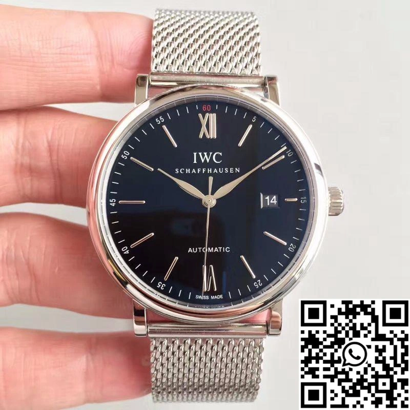 Durable IWC Portofino Automatic IW356506 MKS Factory Black Dial 1961