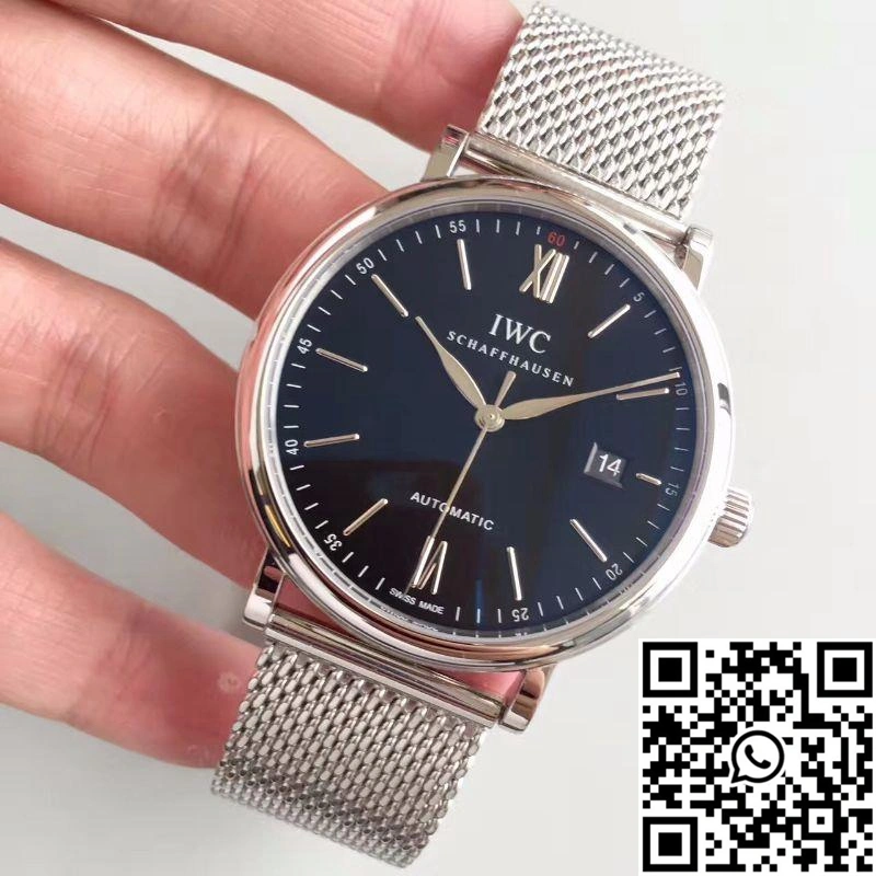 Durable IWC Portofino Automatic IW356506 MKS Factory Black Dial 1961
