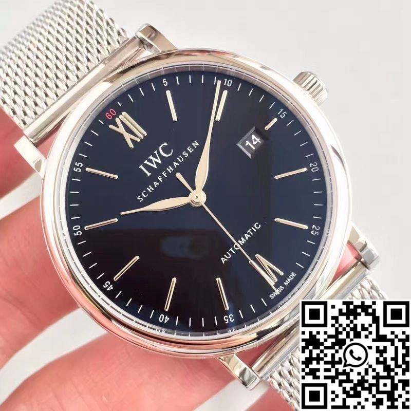 Durable IWC Portofino Automatic IW356506 MKS Factory Black Dial 1961