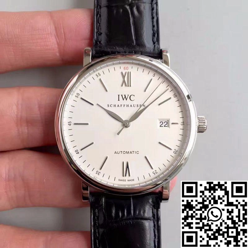 Stretchable IWC Portofino Automatic IW356519 MKS Factory White Dial 1944