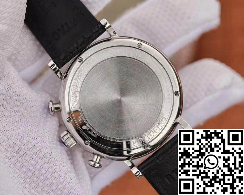 EasyCare IWC Portofino Chronograph Multi-function IW391022 ZF Factory White Dial With Rose Gold Markers 1958