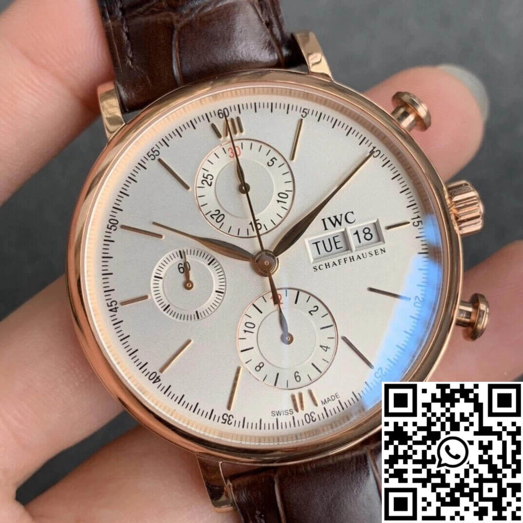 Refined IWC Portofino IW391020 ZF Factory Rose Gold Case 1954