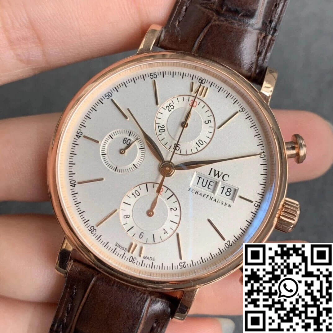 Refined IWC Portofino IW391020 ZF Factory Rose Gold Case 1954