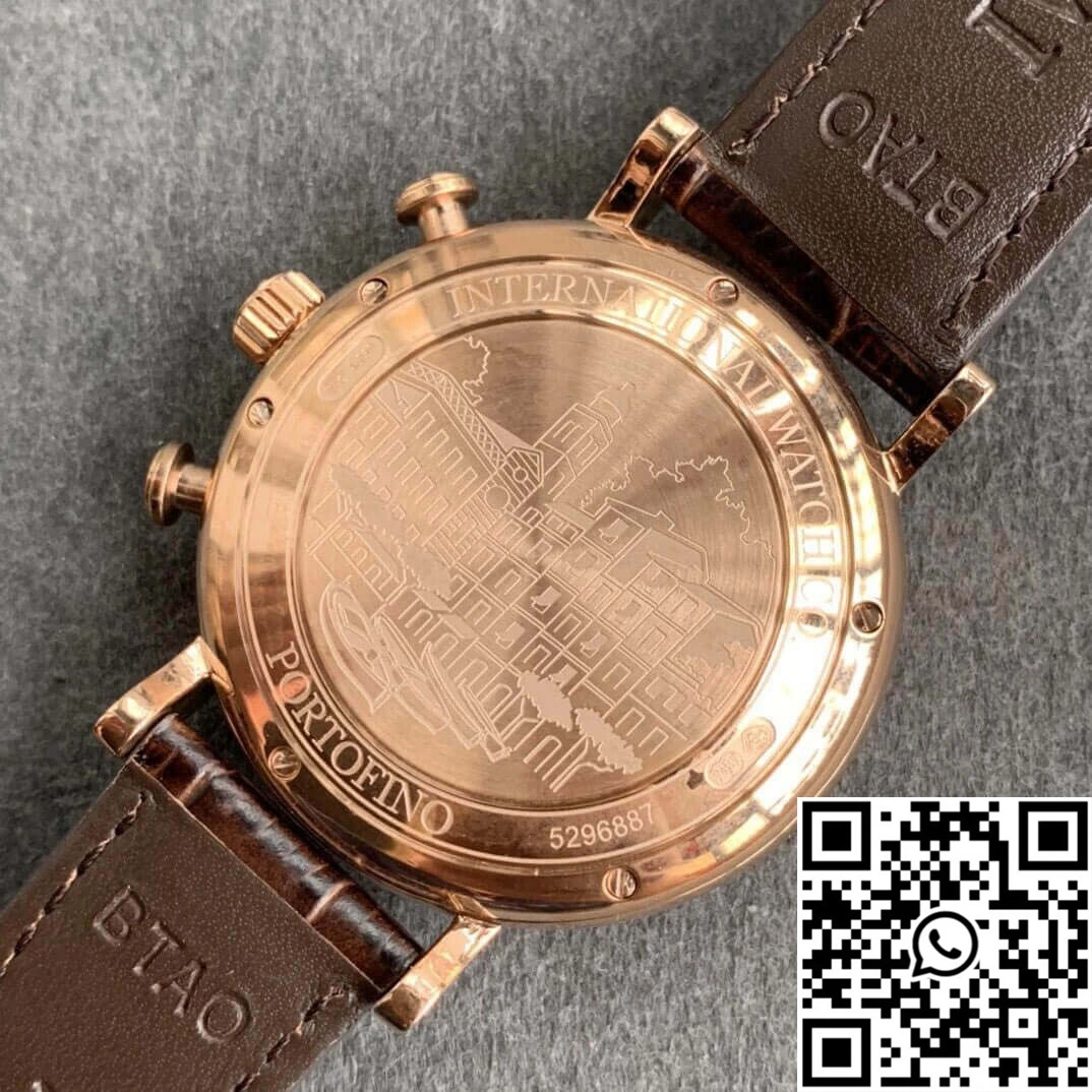 Refined IWC Portofino IW391020 ZF Factory Rose Gold Case 1954