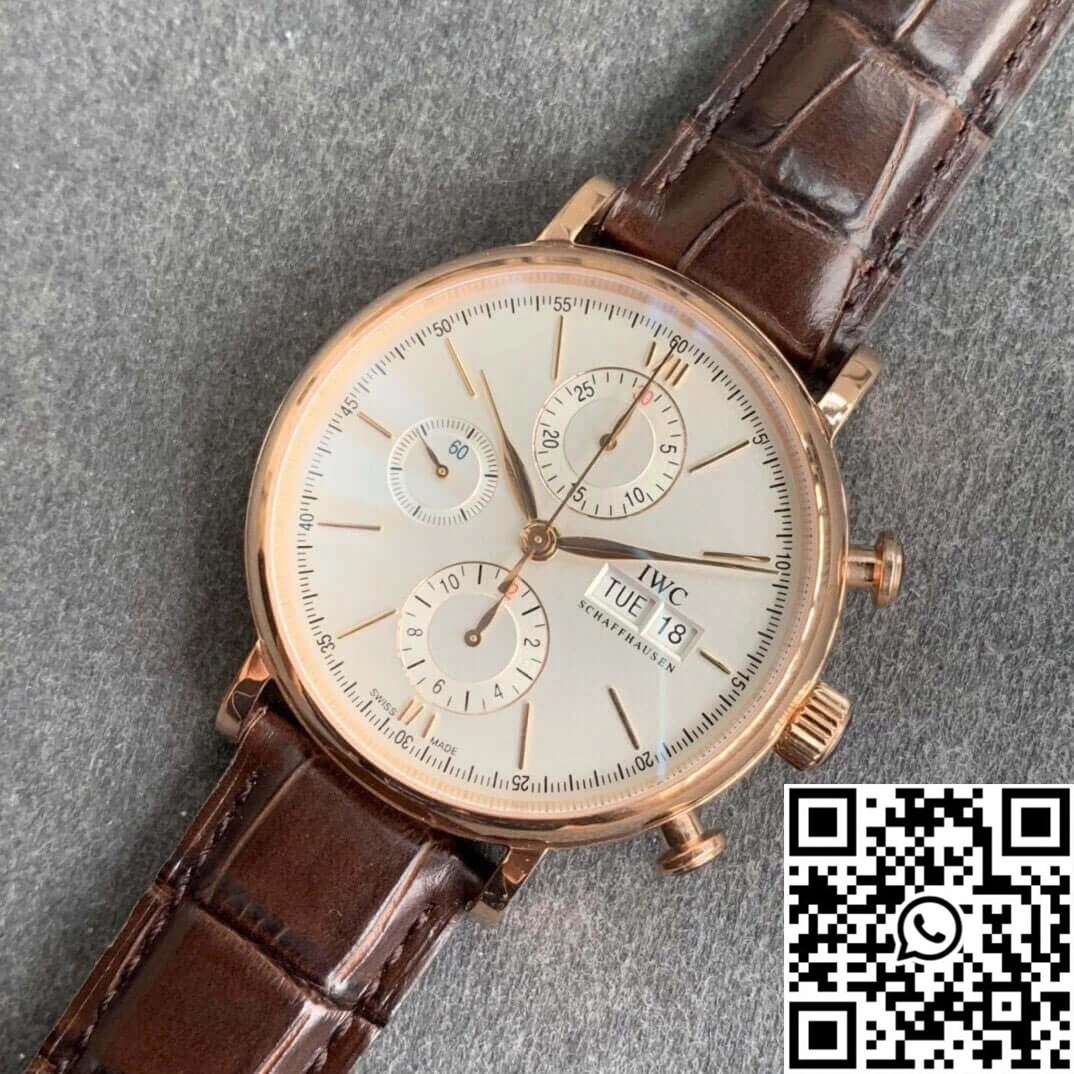 Refined IWC Portofino IW391020 ZF Factory Rose Gold Case 1954