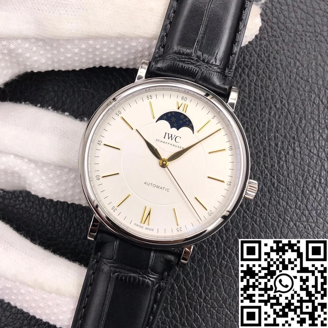Modern IWC Portofino Moon Phase IW459401 MKS Factory White Dial 1959