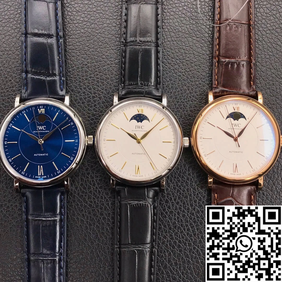 Modern IWC Portofino Moon Phase IW459401 MKS Factory White Dial 1959