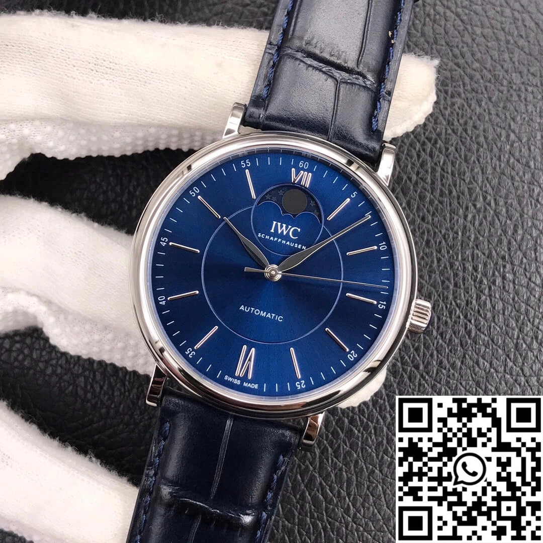 IWC Portofino Moon Phase IW459402 MKS Factory Blue Dial DailyWear 1962