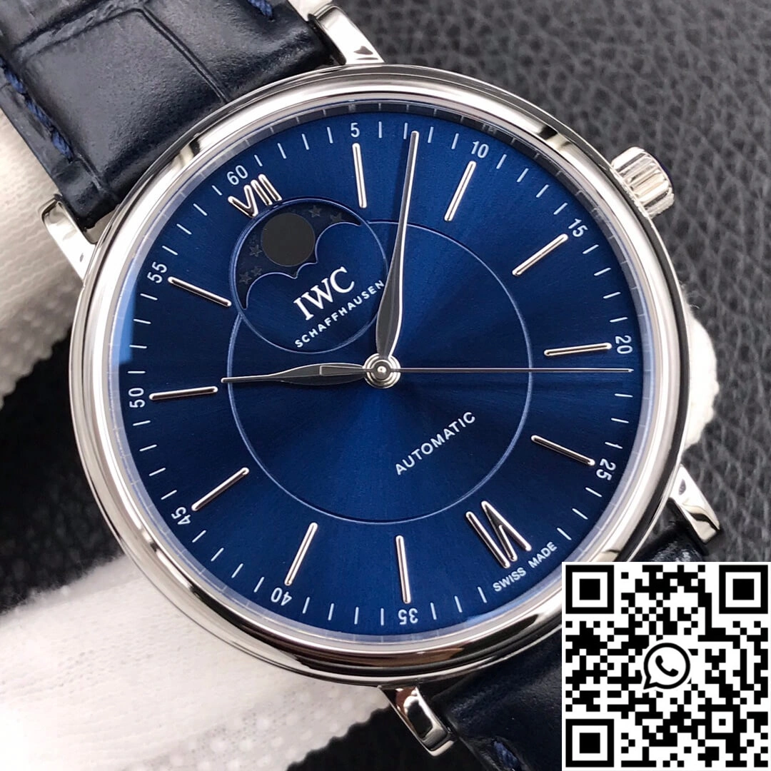 IWC Portofino Moon Phase IW459402 MKS Factory Blue Dial DailyWear 1962