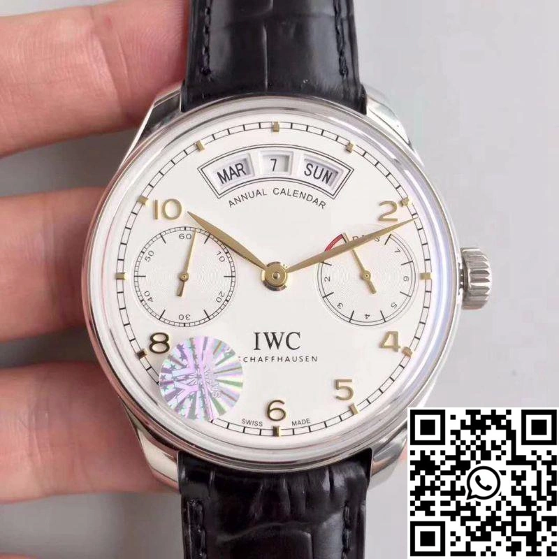 OnTrend IWC Portugieser Annual Calendar IW503501 YL Factory White Dial 1964