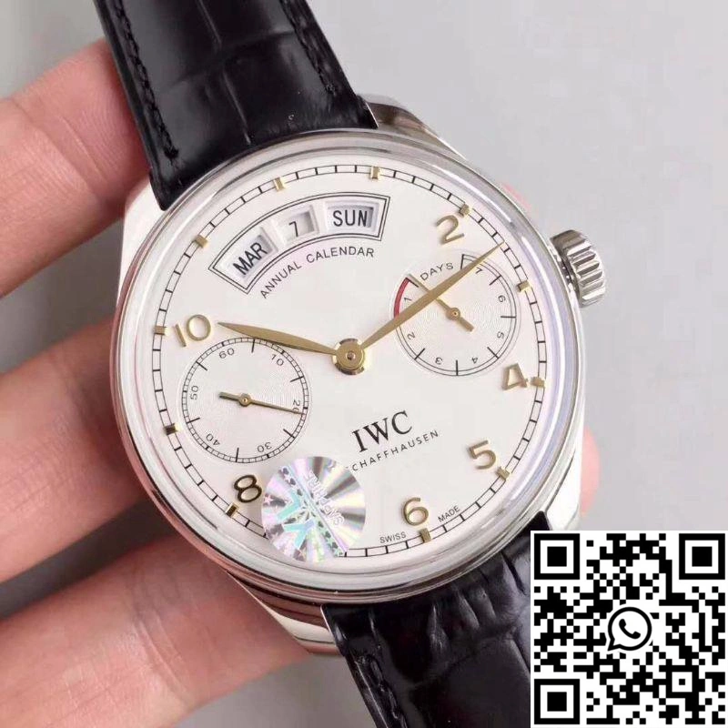 OnTrend IWC Portugieser Annual Calendar IW503501 YL Factory White Dial 1964