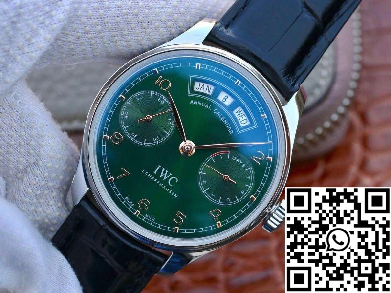 DailyWear IWC Portugieser Annual Calendar IW503510 YL Factory Green Dial 1981