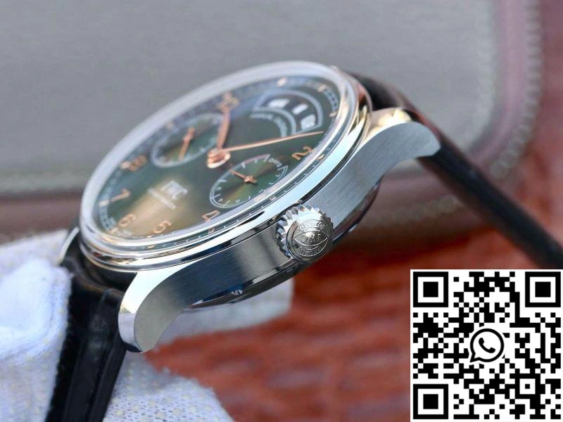 DailyWear IWC Portugieser Annual Calendar IW503510 YL Factory Green Dial 1981
