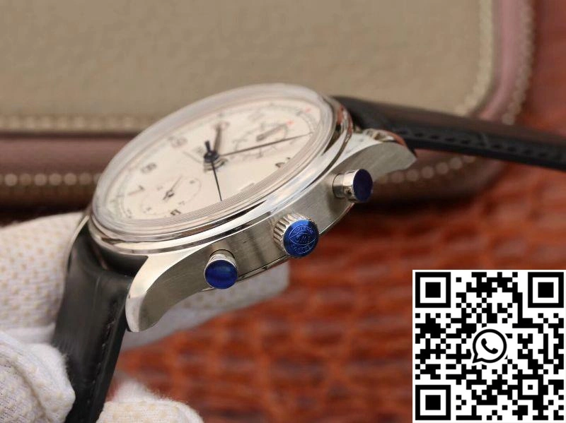 IWC Portugieser Chronograph  IW390403 ZF Factory White Dial Bright 2014