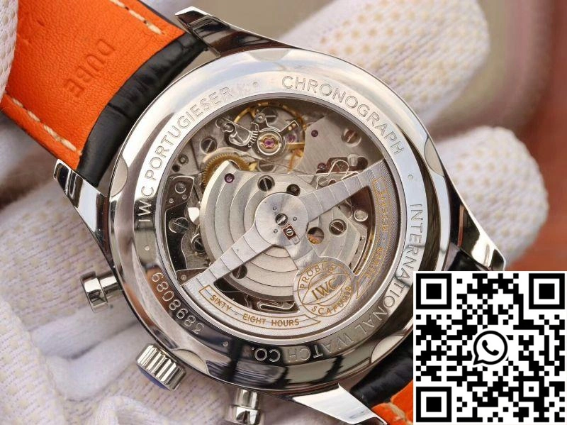 IWC Portugieser Chronograph  IW390403 ZF Factory White Dial Bright 2014