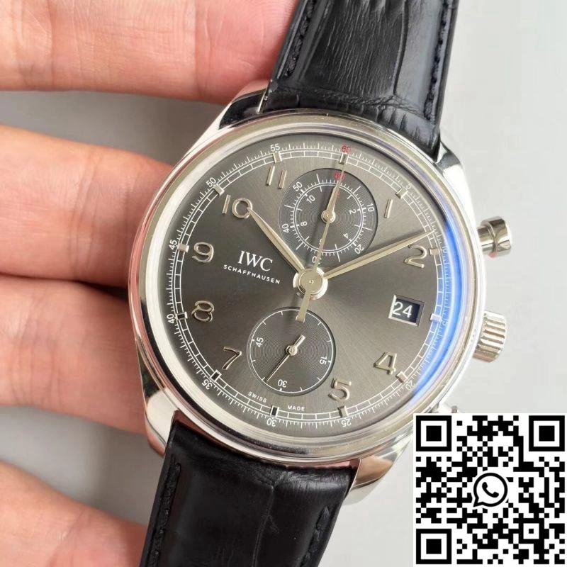 IWC Portugieser Chronograph  IW390404 ZF Factory Anthracite Dial Popular 1967