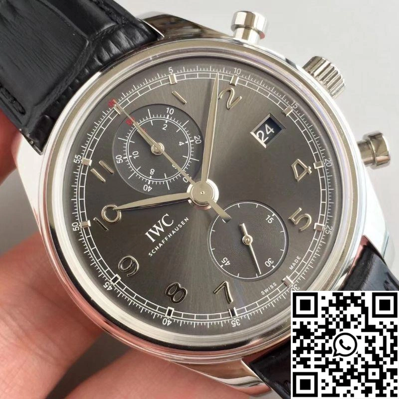IWC Portugieser Chronograph  IW390404 ZF Factory Anthracite Dial Popular 1967