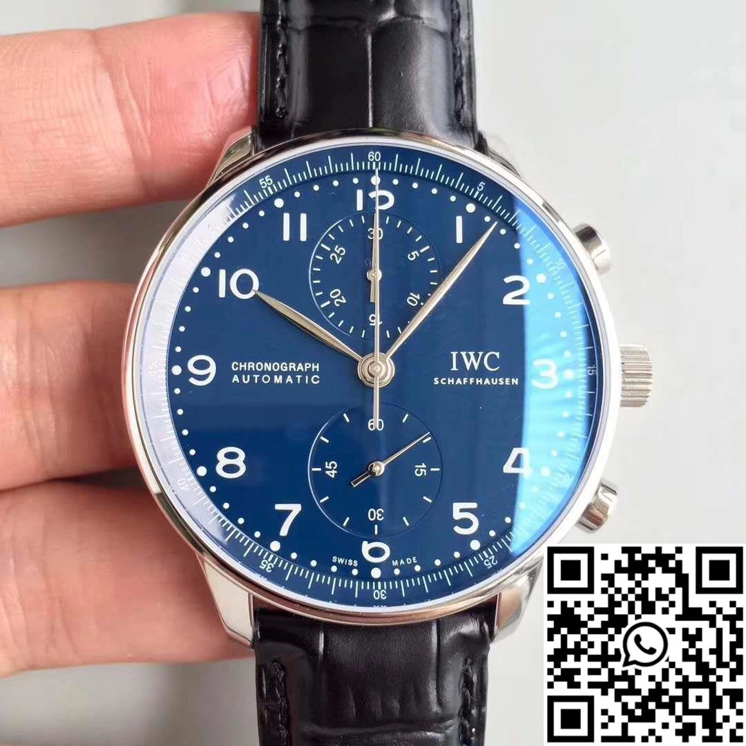 IWC Portugieser Chronograph Edition 150 Years IW371601 Blue Dial YL Factory Sleek 2021