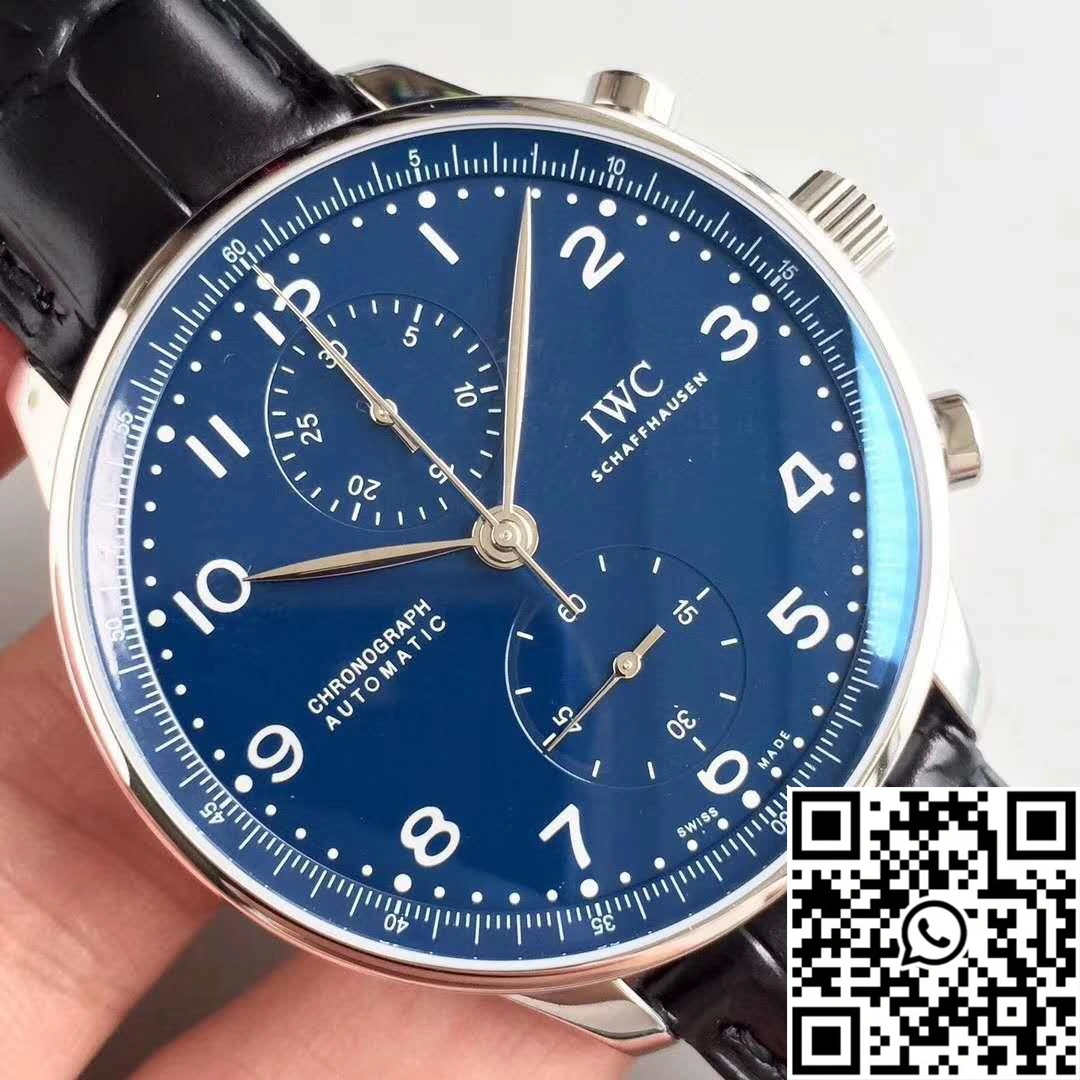IWC Portugieser Chronograph Edition 150 Years IW371601 Blue Dial YL Factory Sleek 2021