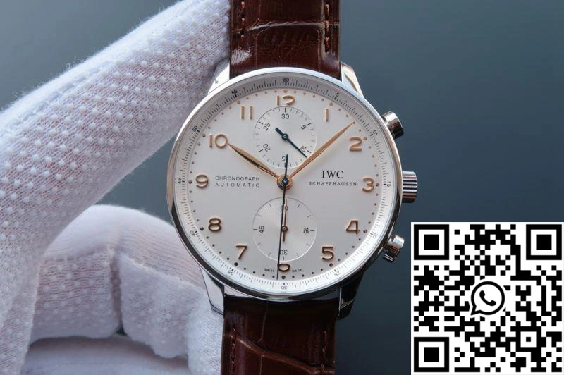 GoAnywhere IWC Portugieser Chronograph IW371445 ZF Factory White Dial 1971