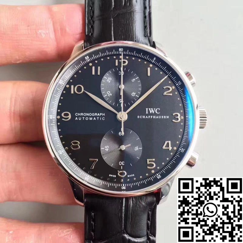 IWC Portugieser Chronograph IW371447 ZF Factory Black Dial Trendsetting 1979