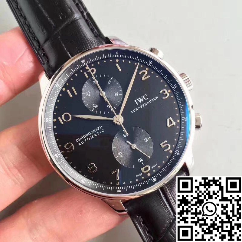 IWC Portugieser Chronograph IW371447 ZF Factory Black Dial Trendsetting 1979