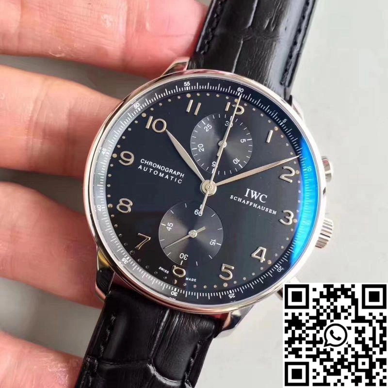 IWC Portugieser Chronograph IW371447 ZF Factory Black Dial Trendsetting 1979