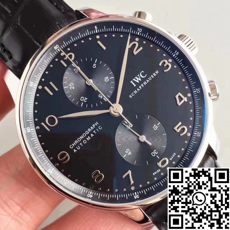 IWC Portugieser Chronograph IW371447 ZF Factory Black Dial Trendsetting 1979
