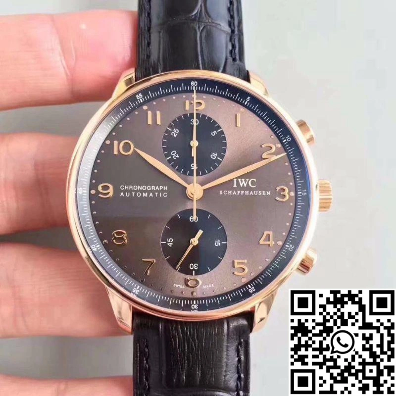 IWC Portugieser Chronograph IW371482 ZF Factory Anthracite Dial Classic 2024