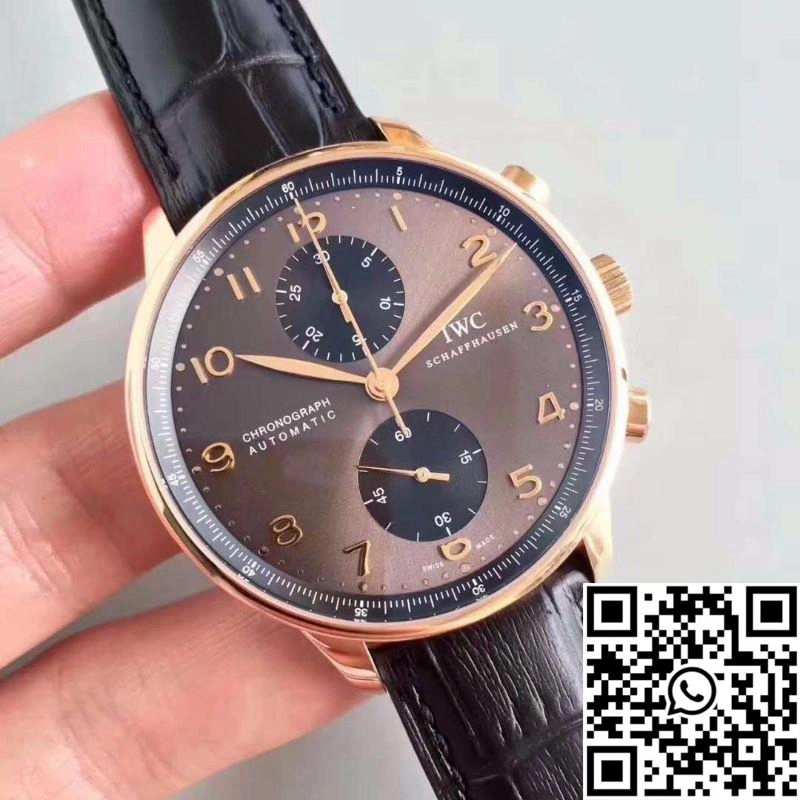 IWC Portugieser Chronograph IW371482 ZF Factory Anthracite Dial Classic 2024