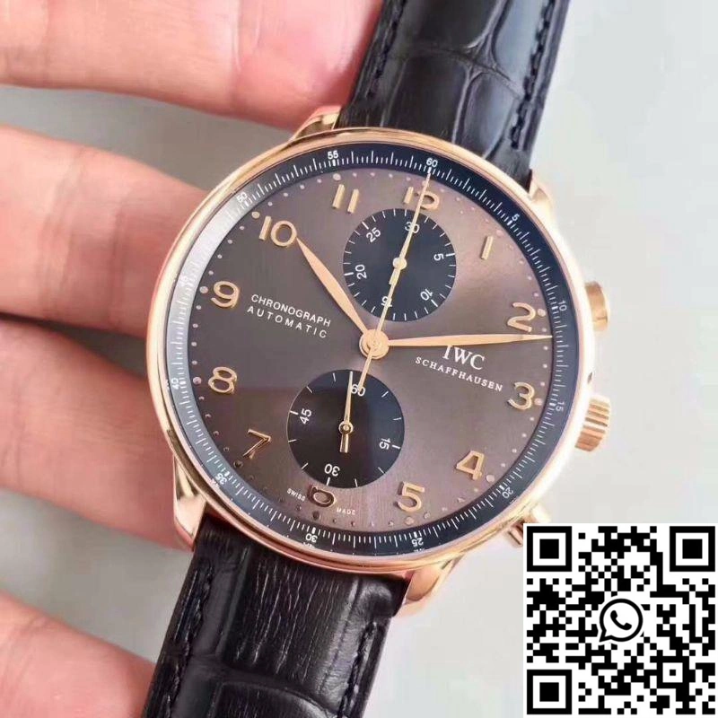 IWC Portugieser Chronograph IW371482 ZF Factory Anthracite Dial Classic 2024