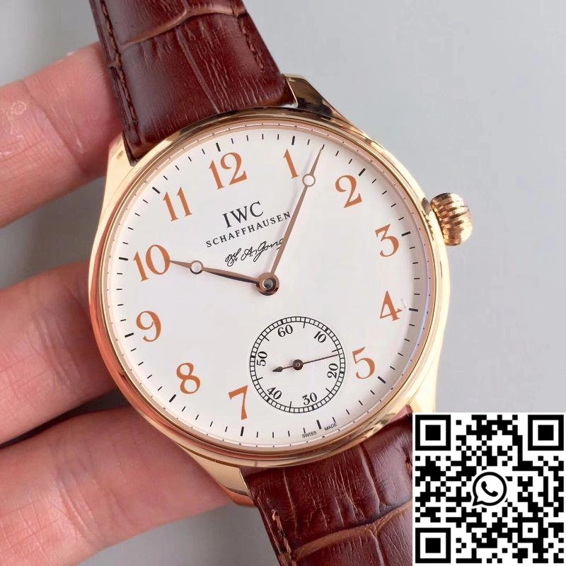 IWC Portugieser F.A Jones Limited Edition IW544201 GS Factory White Dial Youthful 2002