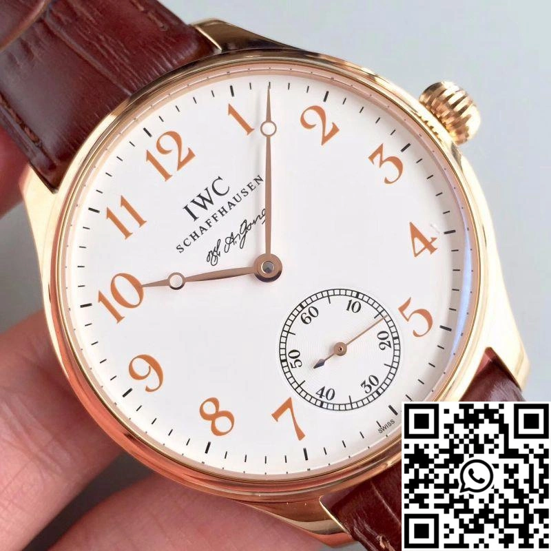 IWC Portugieser F.A Jones Limited Edition IW544201 GS Factory White Dial Youthful 2002
