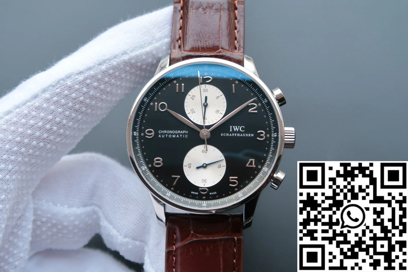 IWC Portugieser IW371404 ZF Factory V7 Black Dial Sporty 2007