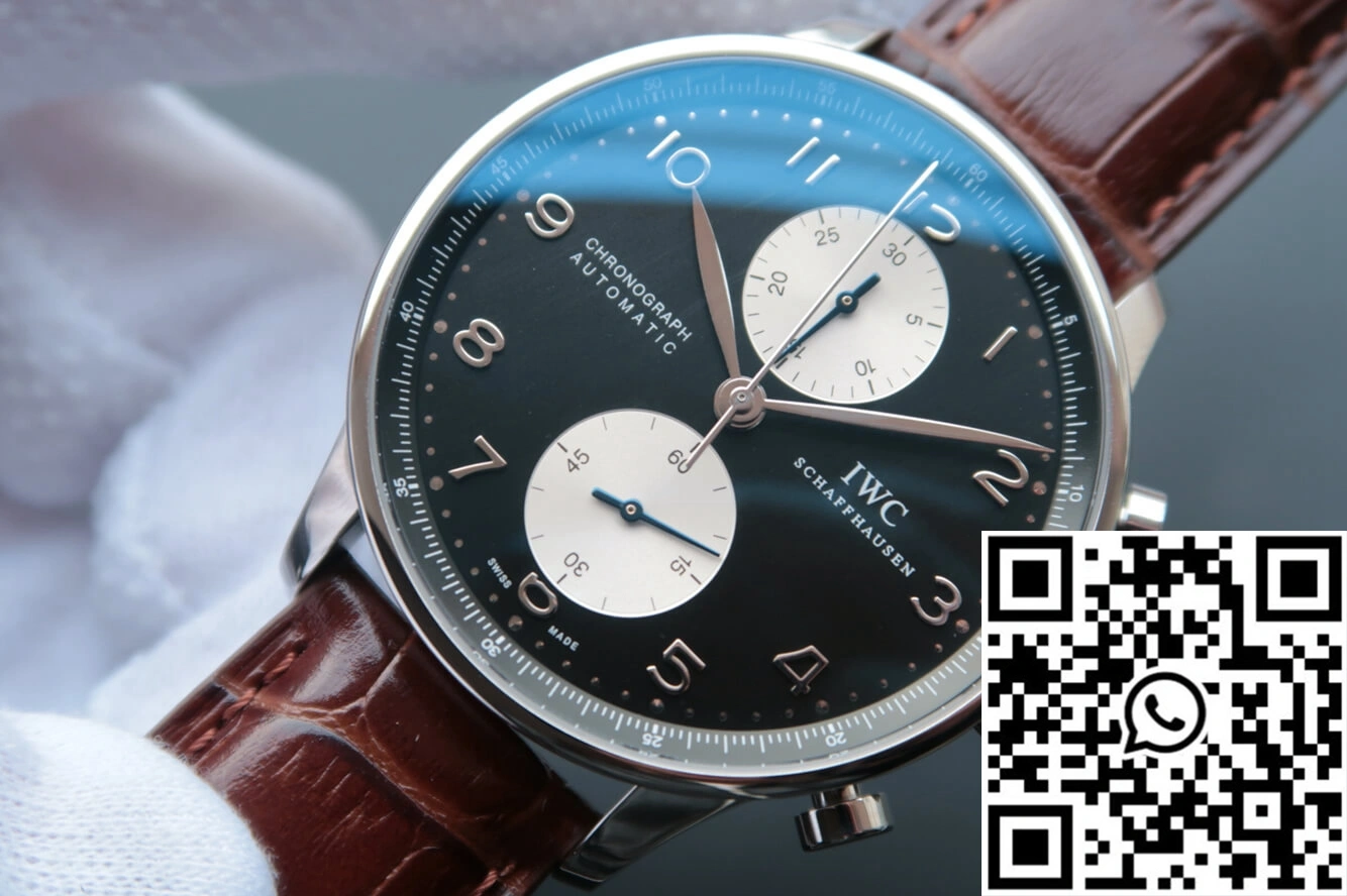IWC Portugieser IW371404 ZF Factory V7 Black Dial Sporty 2007