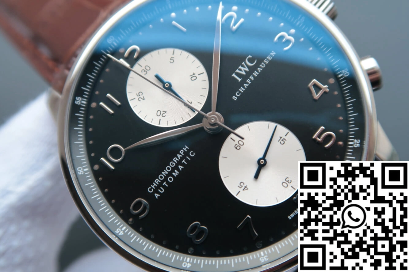 IWC Portugieser IW371404 ZF Factory V7 Black Dial Sporty 2007