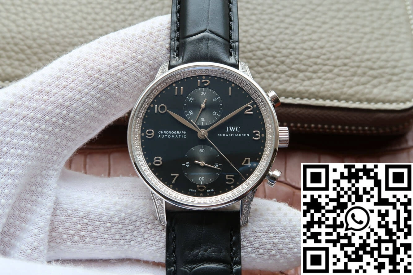 Soft IWC Portugieser IW371440 ZF Factory V2 Diamond Bezel 1972